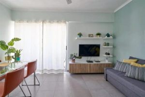 Cozy one bedroom apartment for rent located at Ensanche Naco  Santo domingo