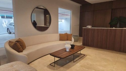 Modern apartment available for rent in Ensanche Serralles, Santo Domingo.