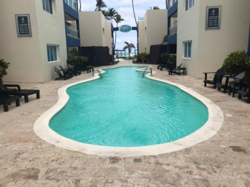 Spacious furnished apartment for sale in El Cortecito, Punta Cana.   Punta cana